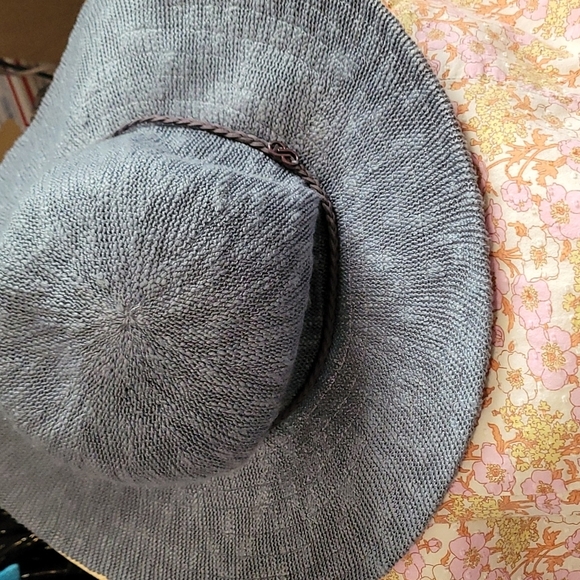 Blue/Grey Floppy Hat - Picture 10 of 11